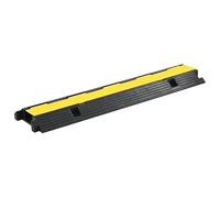 Puentes de cable 2 piezas. 1 canal de goma de 100 cm - accesorios para señales de aparcamiento, duraderos y flexibles para gestión de cables al aire libre, ideal para garajes y estacionamientos