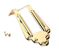 Puentes de Guitarra Deflectores, Pieza Trasera de Montaje para Cuerpo Hueco, Puente