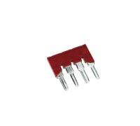 Puentes enchufables FBS2-8 3-8 4-8 5-8 10-8 for bloques de terminales de riel DIN ST y PT. Accesorios.(FBS 4-8,For ST6)