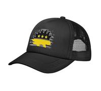 Puercoespín Partido Libertario Gorras De Béisbol Ajustable Gorra Verano Malla Soft Baseball Cap para Viaje Adulto Deporte