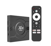 Puersit Android 10.0 TV Box, X96 Queen, Allwinner H313 Quad Core Arm Cortex A53, 2GB RAM 8GB ROM Smart TV Box, Soporte 4K 3D HDR, 2.4G/5.8GWiFi,BT5.0 Remote Control