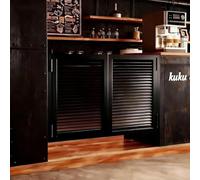 Puerta Abatible De Madera Maciza Para Interiores W71~150cm Macizo Media Partición Cierre Automático 180° Doble Sentido Para Cocina Bar Porche Escalera Separador Espacio(C,90.2x90cm/WxH)