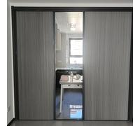 Puerta Acordeon Divisores Ambientes Puertas Plegables, Cortina Puerta Tipo Acordeón Personalizable Tirador, Tipo Concertina Resistentes, Temporal Ducha Oficina(60X90IN(152.4X229CM))