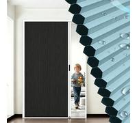 Puerta Acordeon Kit De Puerta Concertina De Panal, Puertas Armario Plegables Acordeón Invisibles Marco Aluminio, Puerta Temporal Oficina Interior Cocina Divisor(Wide 188cm)