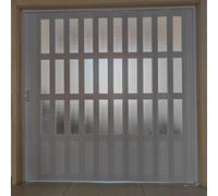 Puerta Acordeon Puerta De Acordeón De PVC, Puertas Corredizas De Acordeón Con Cierre Magnético, División De Habitación Blanca Personalizable Para Garaje/cocinas(Wxl 28x83in/71.1x210.8cm)