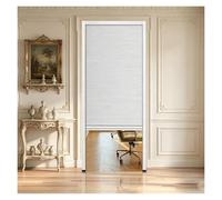 Puerta Acordeon, Puerta Divisoria De Habitación Oculta Panel No Tejido Con Estructura Alveolar Y Marco De Aluminio Puertas Corredera Plegable Acordeon Interior Para Sala De Estar(69x80in(175x203cm))