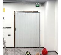 Puerta Acordeon Puerta Retráctil De Partición De Acordeón 60 70 76 80 90 100 Cm De Ancho, Puerta Corredera De Rejilla Invisible Para Garaje Almacén Restaurante(High 195cm,Wide 93cm)