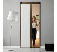 Puerta Acordeon Puertas Concertina Blancas Puerta Plegable Interna, Puerta De Acordeón Tamaño Personalizado Para Baño Ducha Armario Cocina Despensa Con Manija(HXW 200X64CM)