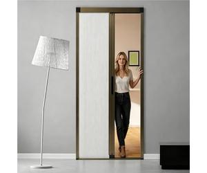 Puerta Acordeon Puertas Concertina Blancas Puerta Plegable Interna, Puerta De Acordeón Tamaño Personalizado Para Baño Ducha Armario Cocina Despensa Con Manija(HXW 200X196CM)