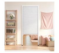 Puerta Acordeon, Vertical Puertas Correderas Plegables Panel No Tejido Con Estructura Alveolar Y Marco De Aluminio Puerta Divisoria De Habitación Oculta Para Sala De Estar(21x80in(53x203cm))