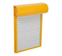 Puerta automática de gallinero solar de 5 W, puerta automática para gallinero, puerta eléctrica automática con mando a distancia, para gallinas, gansos, patos y otras aves pequeñas (amarillo)