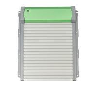 Puerta automática de gallinero, solar, puerta inteligente de aleación de aluminio antipellizcos con temporizador y sensor de luz, abridor de puerta de gallinero con control remoto, para hogares