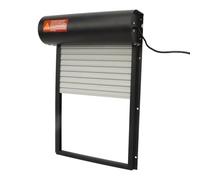 Puerta Automática para Gallinero, Abridor de Puerta de Pollo Programable con Batería con Temporizador, 2 Modos, Pantalla LED, Puerta de Gallinero, Accesorio para Gallinero para