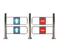 Puerta Batiente Automática De Entrada Para Supermercados,Puerta Batiente Metálica,Apertura De 90°,Puerta De Paso Peatonal Para Almacén(130cm/51.2in)