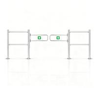 Puerta Batiente Automática De Entrada Para Supermercados,Puerta De Seguridad Bidireccional De Cierre Automático,Metal Puertas Peatonal De Acero Inoxidable,Barricada Puertas De Acceso(160cmx100cm)