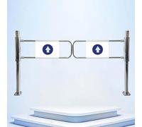 Puerta Batiente Automática Para Entrada De Supermercado,Puerta Batiente De Rebote Automático,Puerta De Paso Peatonal De Metal Con Apertura De 90°(110cm/43.3in)