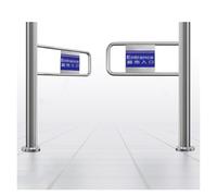 Puerta batiente automática, Puerta unidireccional, Dispositivo de Entrada y Salida, Puerta de Media Cintura Simple y Doble, Puerta de Entrada de Seguridad para escuelas, Tiendas y hospitales