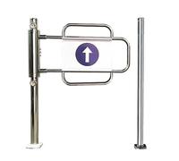 Puerta batiente automática unidireccional, de Acero Inoxidable de Alta Resistencia, Segura y fiable, Adecuada para pasillos, aparcamientos y Tiendas - 85 cm, 60 cm/23,6 Pulgadas.
