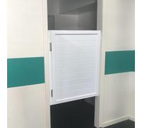 Puerta batiente de madera para jardín, diseño de salón individual con herrajes de bisagra, perfecta para puertas de cocina y cafetería