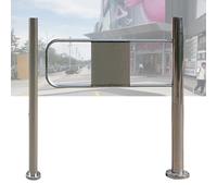 Puerta Batiente De Seguridad Con Resorte De Metal,Barrera De Seguridad De Entrada De Supermercado,Apertura De 90°,Diseño Unidireccional(Right,80cm/31.5in)