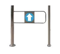Puerta batiente de Seguridad con Resorte para supermercados y almacenes, Puerta de Cierre automático unidireccional, Control de Acceso peatonal para bibliotecas y Bares (