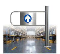 Puerta Batiente De Seguridad Con Resorte,Puerta Batientes De Rebote Automático,Puerta De Paso Peatonal De Metal,Puerta Batiente Unidireccional Para Supermercados(RIGHT,70 x 100 cm)