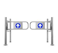 Puerta batiente doble automática con función de cierre automático para entrada al mercado y almacén, diseño bidireccional duradero para un fácil acceso y una mejor calidad