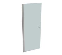 Puerta batiente HÜPPE SolvaPro de 4 esquinas y semi-cerco, a medida, fijación a la izquierda, anchura: 50-100cm, alto: 120-200cm, 7T118055G316, Cabinas de ducha: Profilfarbe acero inoxidable óptico Gl