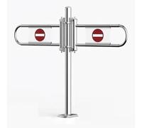 Puerta Batiente Para Supermercados Puerta Entrada Metálica Con Cierre Manual Automático Para Mostradores De Caja Puerta Seguridad Unidireccional Resistente Para Supermercados Almacenes(160x100cm)