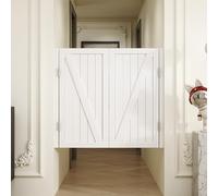 Puerta batiente, Puerta de cafetería, Media Puerta con bisagra para Poste de Puerta, Elegante decoración de Puerta de Entrada, Puertas batientes de salón de Madera, para