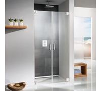 Puerta batiente sin marco HSK K2 para nicho, hasta 1000x2000mm, K2.05-41-50, Cabinas de ducha: Aspecto cromado: ESG transparente