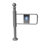 Puerta Batiente Universal De Industrial Para Almacén,Puerta De Acceso Con Barricada Para Entradas,Barrera Metálica De Rebote Automático Con Rebote Automático De Acero Inoxidable