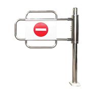 Puerta Batiente Universal De Metal Industrial Para Almacén,Puerta De Acceso Con Barricada De Acero Inoxidable,Barrera Metálica De Rebote Automático Con Rebote Automático Biblioteca(50x100cm)