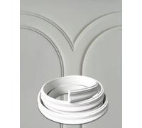 Puerta con Arco Moldura Decorativa de Cornisa: Un Elegante Adorno Flexible para Arcos, Techos y Puertas. Arco de Puerta(W4.5cm(1 3/4"),400cm(13.1ft))