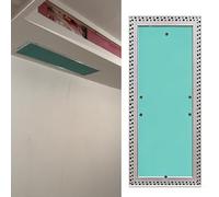 Puerta Contador Agua Panel Acceso Extra Estrecho para Paneles Yeso, Placa Cubierta Plomería Montada El Techo O La Pared, Puerta Acceso A Pared Alta Resistencia(350x650mm(14x26in))