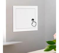 Puerta Contador Agua Panel de Acceso con Pestillo de Apertura a Presión, 250x300, 350x450, 500x500 mm Panel De Acceso A Tuberías, Puertas de Acceso Al Ático(250x400mm(10x16in))