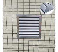 Puerta Contador Agua Panel de Acceso con Rejilla de Lamas Exterior, Tapa de Orificio de Pared A Prueba de Humedad, Cubierta Ventilación Sofito Metal Resistente(22x31in(550x800mm))