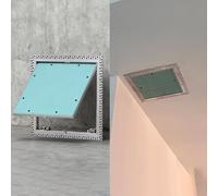 Puerta Contador Agua Panel de Acceso Grande para Paneles de Yeso, Puerta de Inspección Pintable, Placa de Cubierta para Orificio de Pared de Montaje Empotrado(200x350mm/7.9x13.8″)