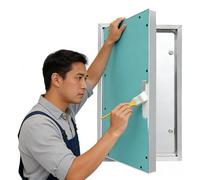 Puerta Contador Agua Panel de Acceso para Paneles de Yeso de Pared, Grande, 300 x 300, 500 x 750, 600 x 600 mm, Tapa Para Orificios de Paneles de Yeso Pintable(550x800mm(22x31in))