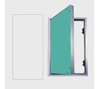 Puerta Contador Agua Puerta de Acceso Oculta, Pestillo de Apertura Por Presión, Cubierta para Orificio de Acceso en Panel Yeso, Puerta Inspección Montada Pared(350x400mm(14x16in))