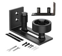 Puerta corredera guía de suelo puerta corredera inferior carril hardware | Guía de piso de puerta resistente para armario hogar patio trasero autocaravana dormitorio baño armario