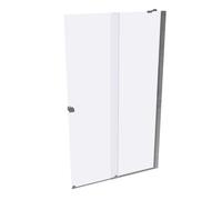 Puerta corredera HÜPPE Xtensa pure Walk-In de 1 pieza, con segmento fijo, anc...