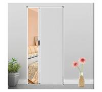 Puerta corredera plegable acordeon Interior Puertas de acordeón para entrada, diseño de panal, 78, 76, 72, 60, 50, 42, 40, 36 y 24 pulgadas, puerta de ducha retráctil con manija, divisor de ambientes