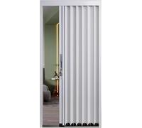 Puerta corredera plegable con cerradura, solución interior que ahorra espacio para hogares modernos