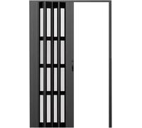 Puerta corredera plegable de aluminio acrílico para cocina, separador de lavandería, paneles telescópicos, solución de ahorro de espacio