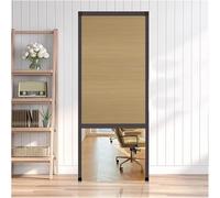 Puerta corredera plegable, mampara de privacidad impermeable ajustable, separador de ambientes que ahorra espacio, sin necesidad de taladrar, apertura de arriba hacia abajo/de abajo hacia arriba