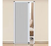Puerta Corredera Plegable Puerta Acordeón de Interior sin Perforaciones, Puerta Plegable Retráctil con Marco de Aluminio y Cerradura, 180 200 210 220 230 240 cm Altura.(39x83in/100x210cm)