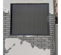 Puerta Corredera Plegable Puerta Magnética Invisible para Separador de Ambientes/Reja de Seguridad para Ventanas, Malla de Seguridad Antirrobo para Ventanas(19.7x19.7in/50x50cm)