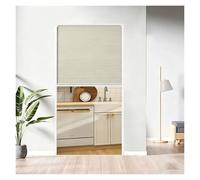 Puerta Corredera Plegable, Puerta Plegable Acordeon Interior Panel No Tejido Con Estructura Alveolar Y Marco De Aluminio Puertas Divisoria De Habitación Oculta Para Sala De Estar(40x80in(102x203cm))