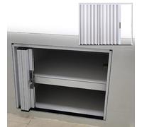 Puerta Corredera Plegable Puertas Plegables para Espacios Reducidos/Interiores/Baños, Barrera Retráctil para Exteriores, Puertas Únicas de 40 45 50 52 55 58 cm de Ancho(23.6x19.7in/60x50cm)